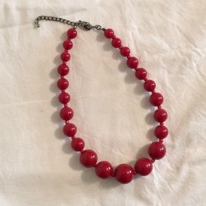 ⭐️ 3 for $10 | Beaded Red Necklace